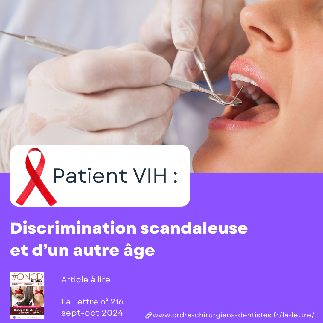 Patient VIH : discrimination scandaleuse et d’un autre âge