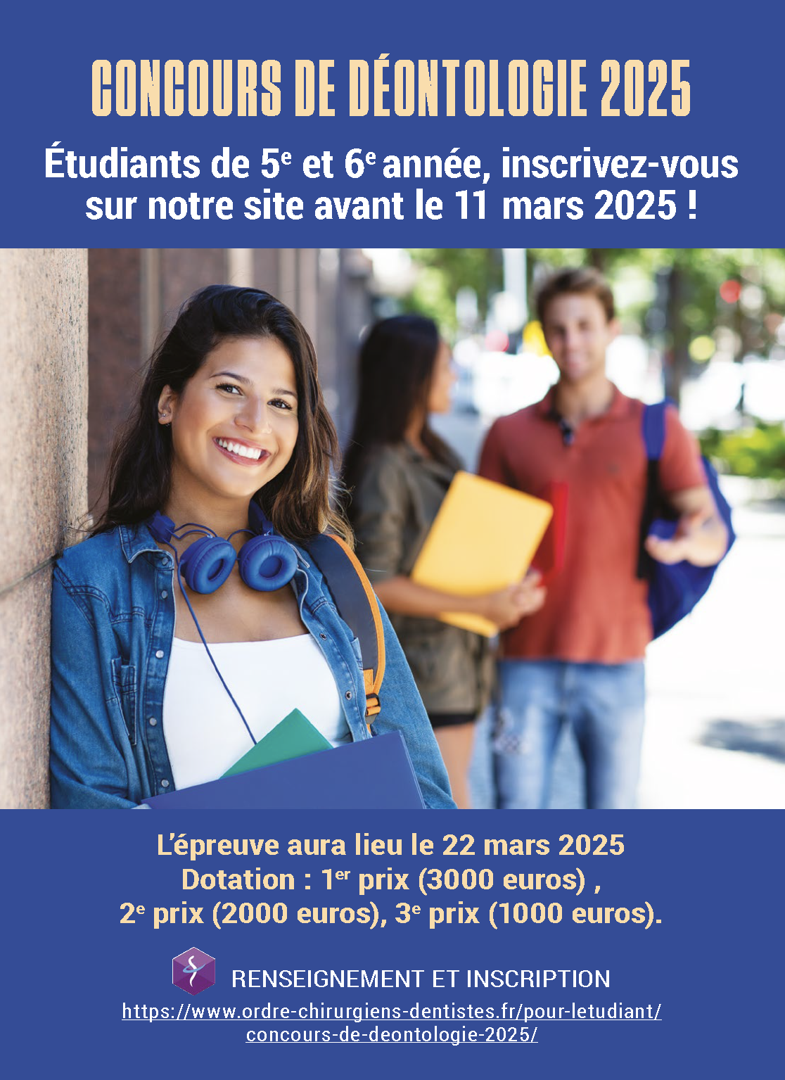 Étudiants, participez au concours de déontologie 2025 !