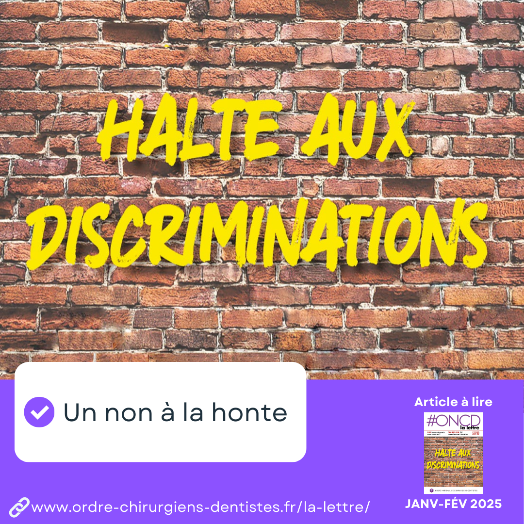 Halte aux discriminations !