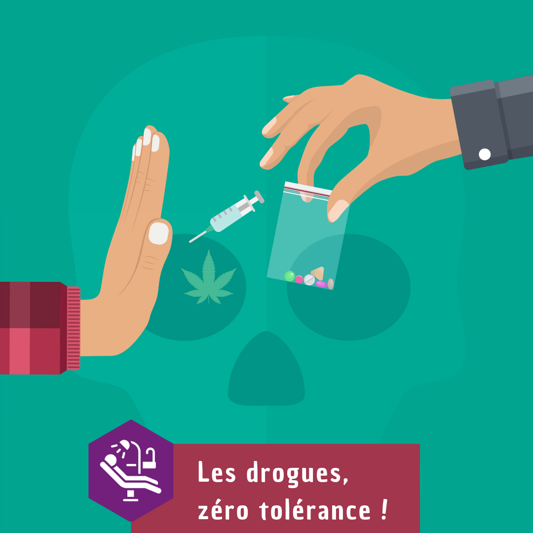 Les drogues,  zéro tolérance !