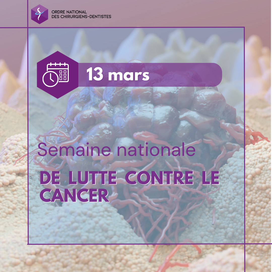 🗓️ Semaine nationale de lutte contre le cancer | 13 mars